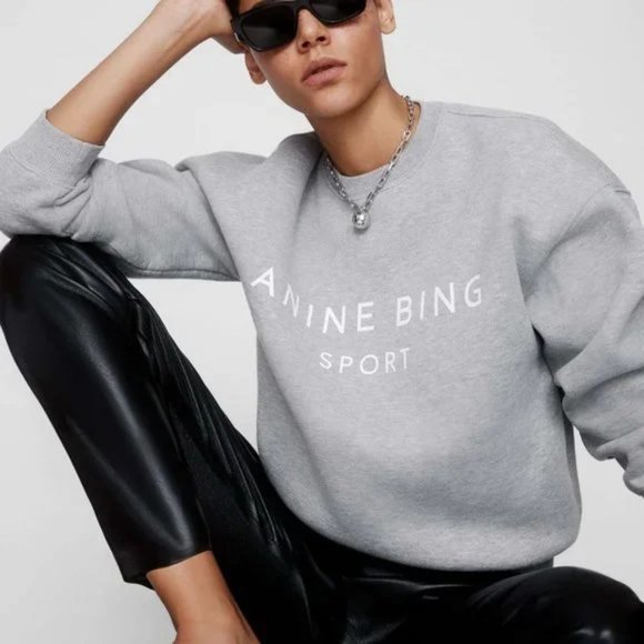 Anine Bing Sweaters - Anine Bing Sport Sweatshirt